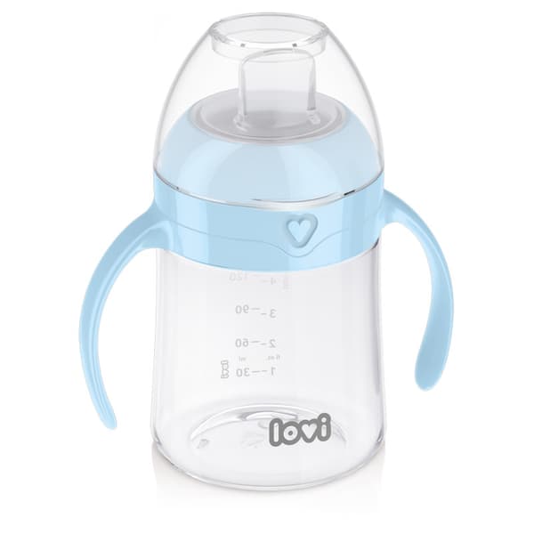 LOVI 35/358 Første kop med tud 150 ml. blå