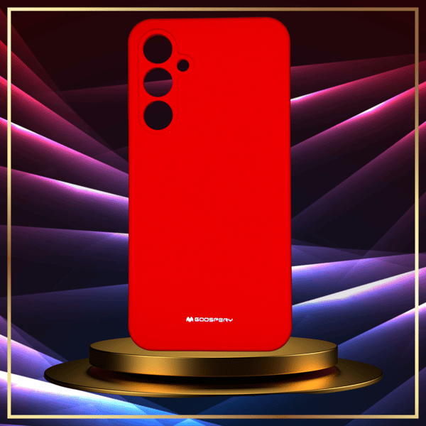Mercury Silikone Etui til Galaxy A35, Rød
