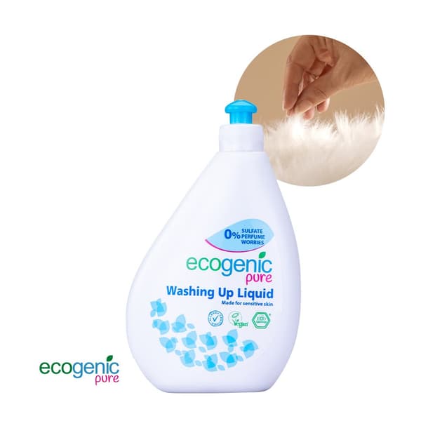 Parfumefri opvaskemiddel 500ml Ecogenic Pure