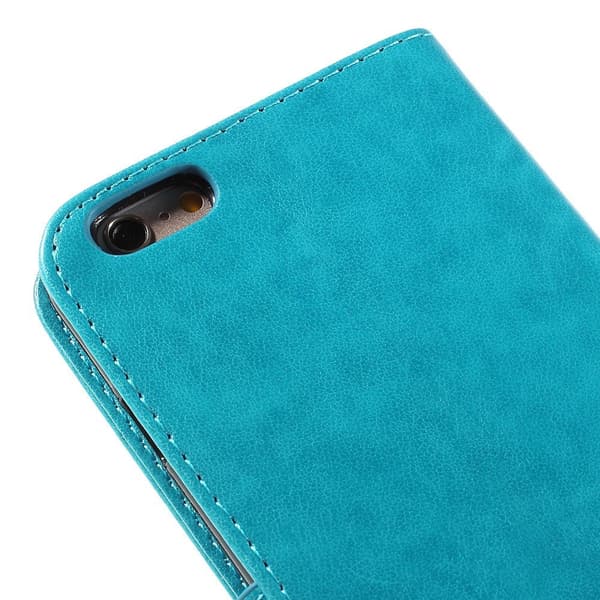 Flipfodral för iPhone 6/6S 4.7, Butterfly, blå