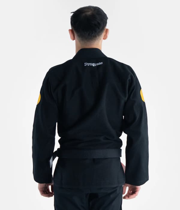 Progress Kimono/Gi BJJ Herre Fjerlet Letvægts Konkurrence Sort A3