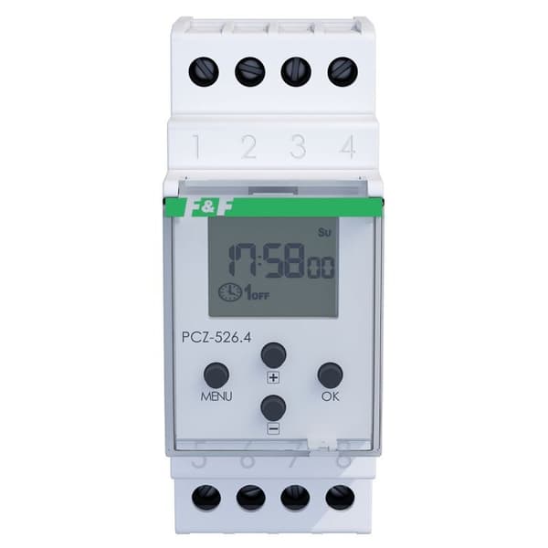Programmerbar astronomisk timer PCZ-526 med programmerbar paus