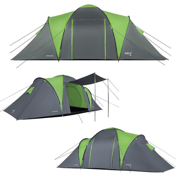 Vihreä retkiteltta NC6031 NILS CAMP