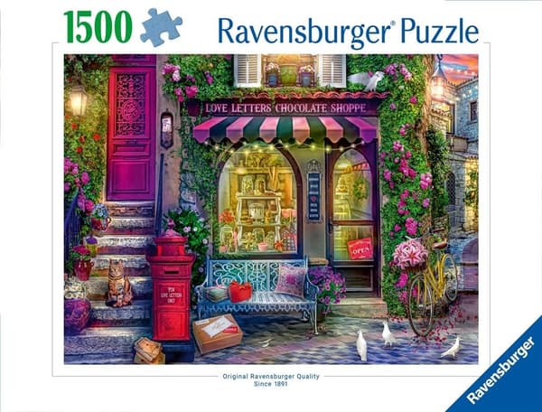Puzzle 1500 Suklaakauppa
