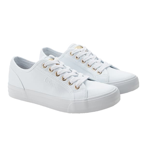 Lee Cooper Canvas White Lady [LCW-26-02-4078L] år. 41