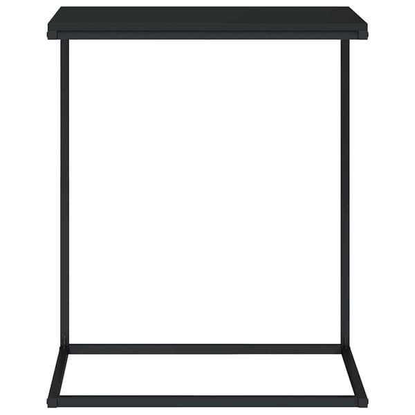 vidaXL sidebord sort 55x35x66 cm træbaseret materiale