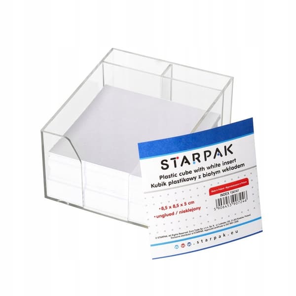 KUBIK PLAST CUBE 85X85X50 STK OFFICE 7246