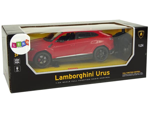Bil R/C 1:24 Lamborghini Urus Röd 2.4 G-ljus