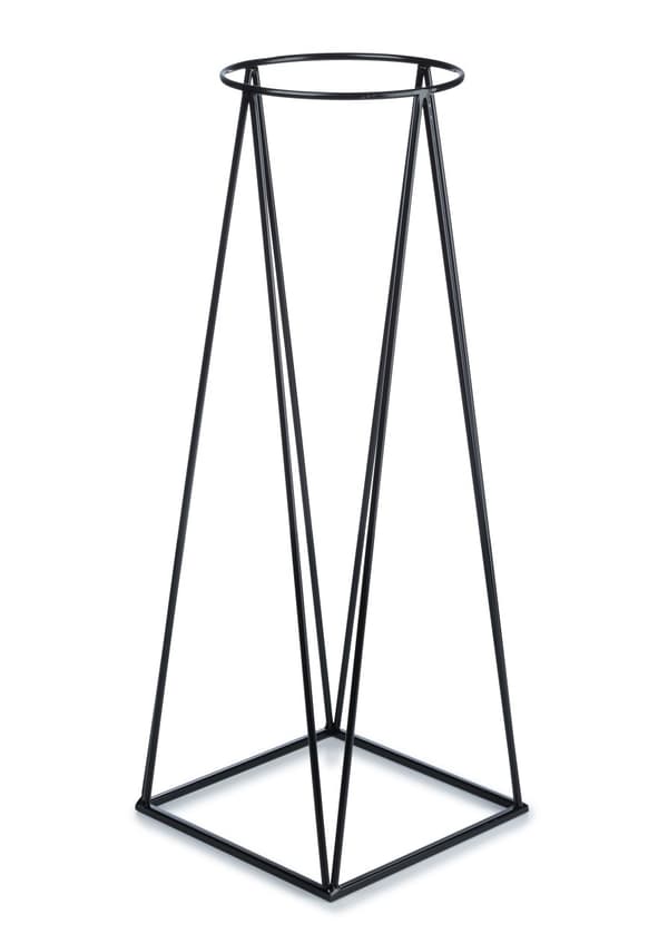 Modernt stående blomsterställ 96 cm metall