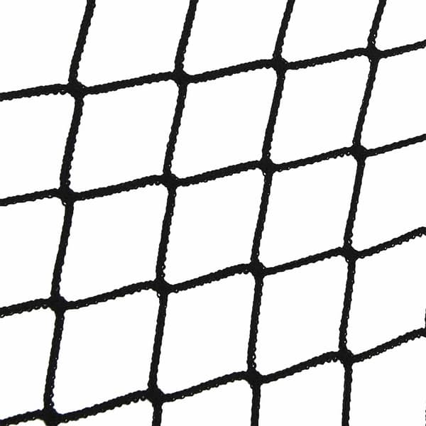vidaXL Trailernet med elastisk reb sort 2,1x1,25 m PP