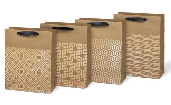 Gavepose L lux kraft 225x335x100