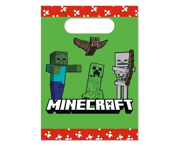 Minecraft-paperipussit 4 kpl