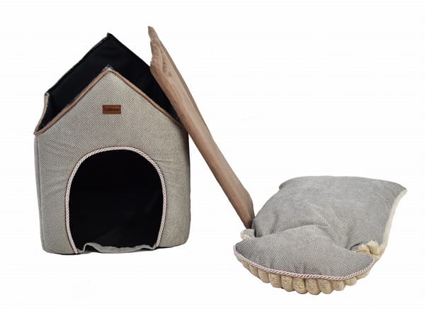 STELLA hundehus beige