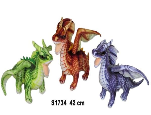 Lohikäärme 42cm MIX
