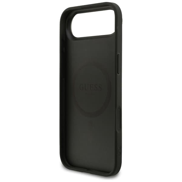 Guess 4G Ring Classic Logo MagSafe-etui til iPhone Air, sort