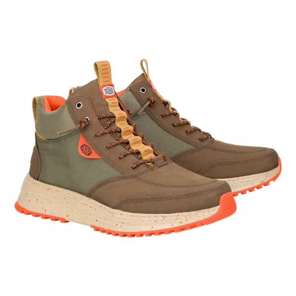 Heydude Tahoe Nylon 42058 str. 42 mørkegrøn/multi