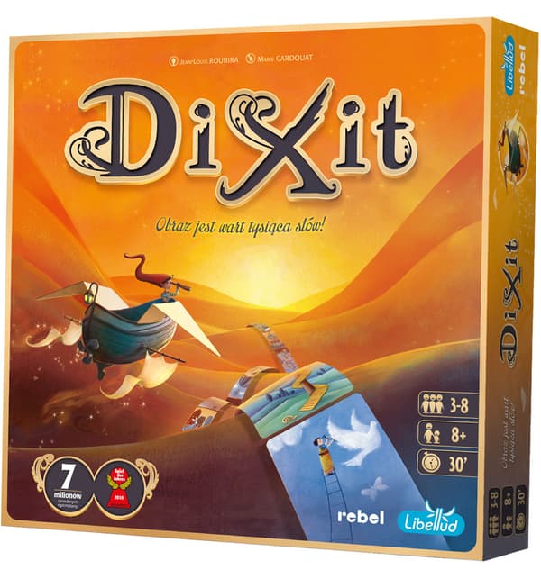 Dixit 2021-udgave. Brætspil. REBEL