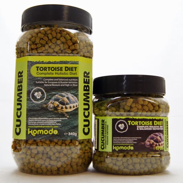 Komodo Tortoise Diet Gurka 340g - foder för sköldpaddor