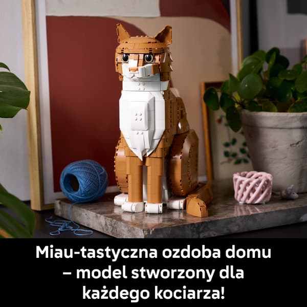 LEGO Ideas Ingefära Katten 1755 Delar Set (21376)