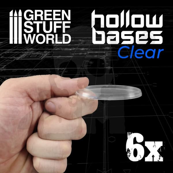 GSTU504124 Hule PlastBase TransparentOval 60x35