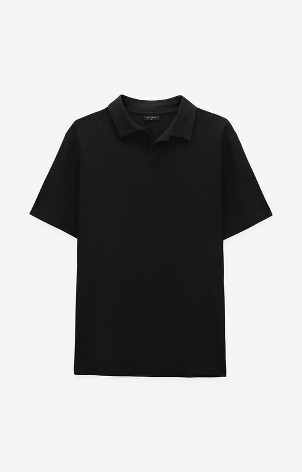 Sort polo XL