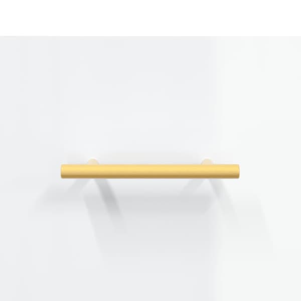 vidaXL kommode, blank hvid, 100x36x60 cm, træbaseret materiale