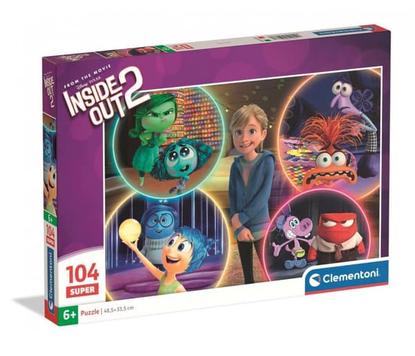 Puslespil 104 Inside Out 2