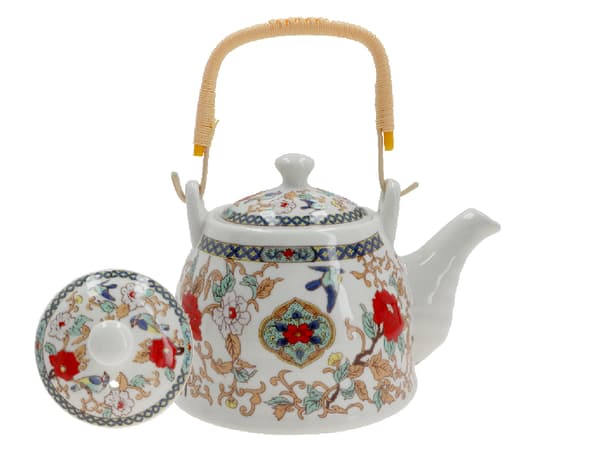 Keramisk elkedel med infuser