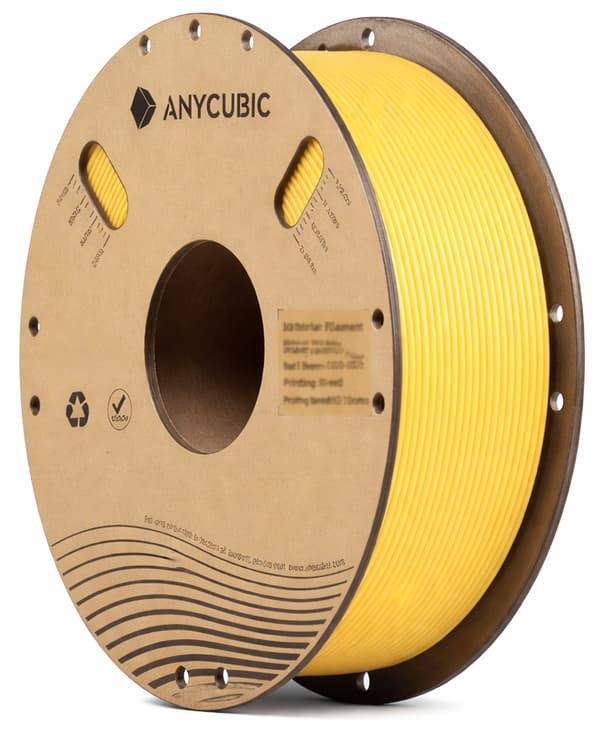 Filament Anycubic Mat PLA Gul 1kg