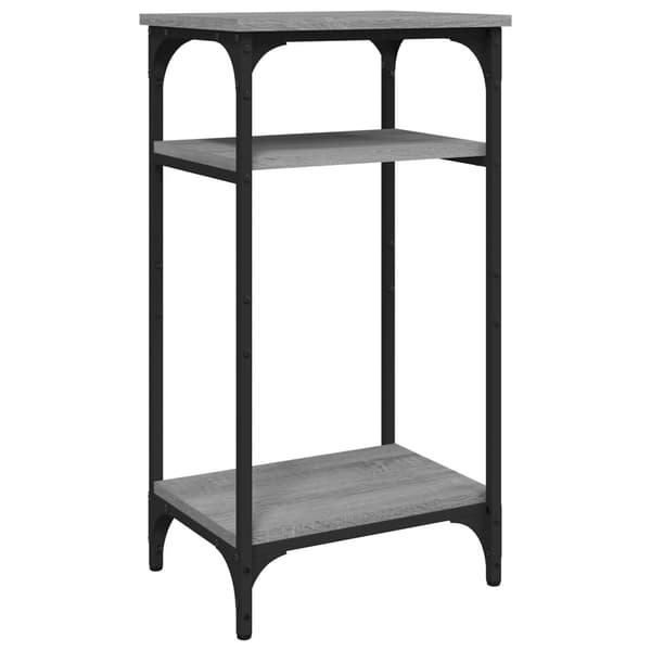 vidaXL sidebord, grå Sonoma eg, 40x30x75 cm