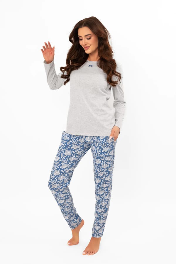 Dampyjamas med lång ärm, långbyxor Boma M