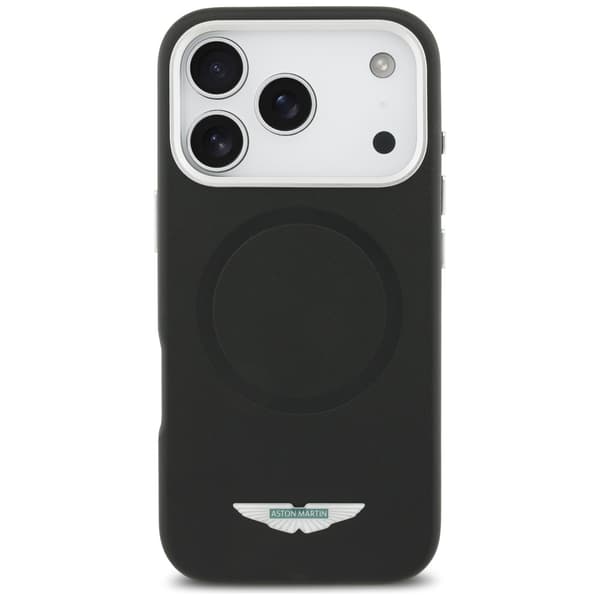 Aston Martin HC FW Logo MagSafe-etui til iPhone 17 Pro, sort