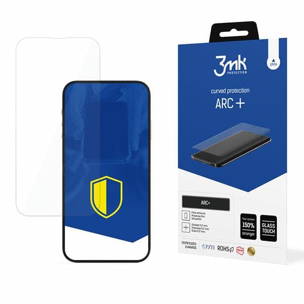 3MK ARC+ suojakalvo iPhone 14/14 Prolle