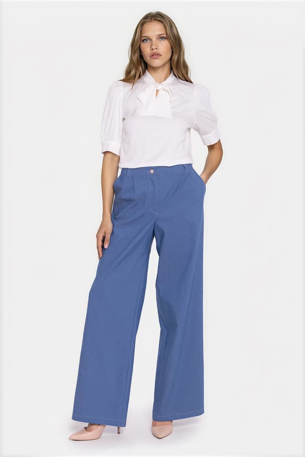Vida jeans - blå denim 40