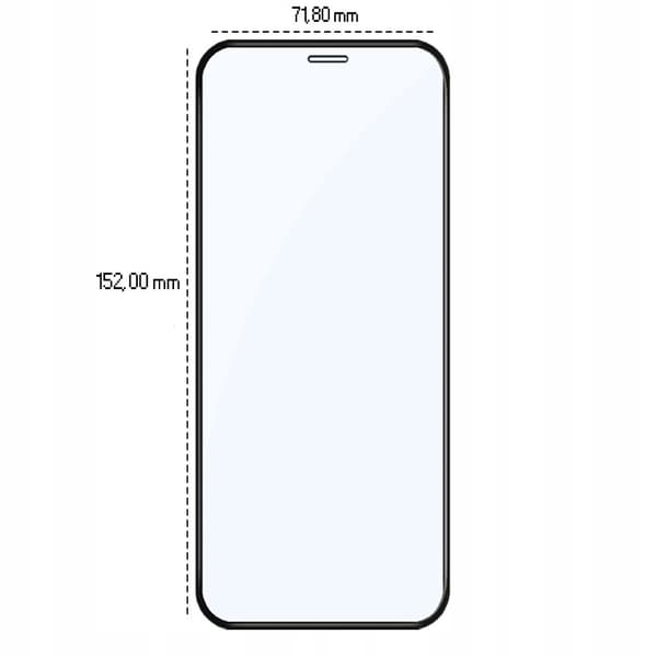 Härdat glas för iPhone XS MAX / 11 PRO MAX, helskärmstäckande glas