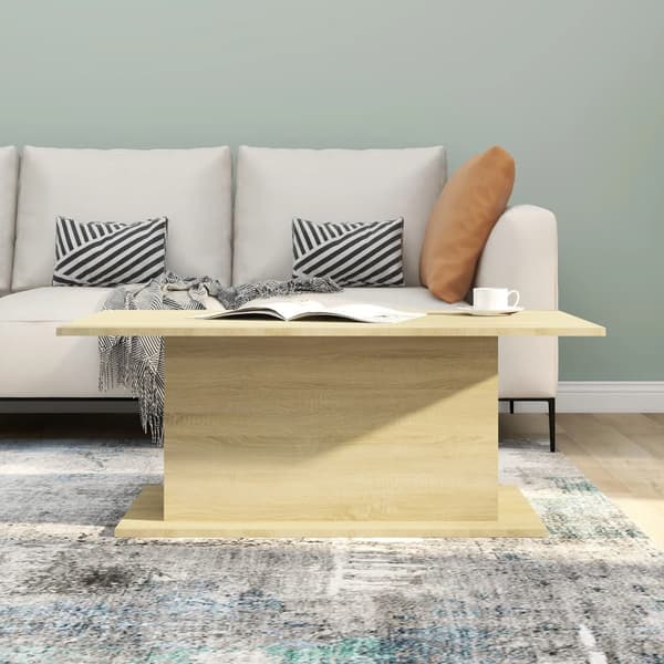 vidaXL Soffbord, Sonoma Ek, 102x55,5x40 cm