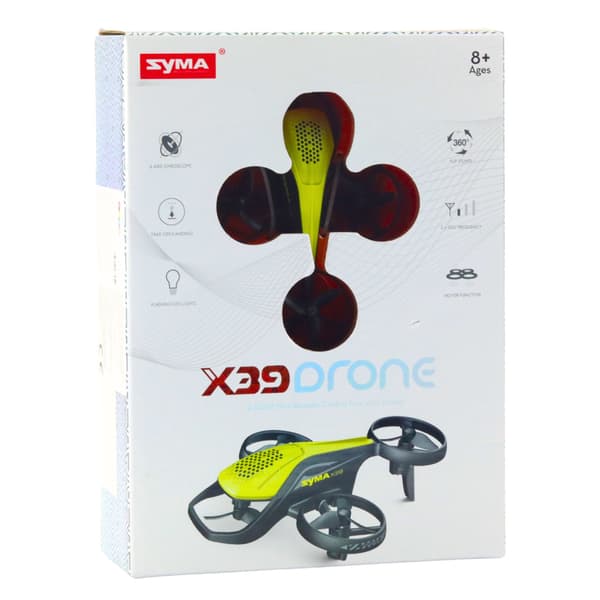 Mini RC Drone Syma X36 Fire-akset Akrobatik Gul