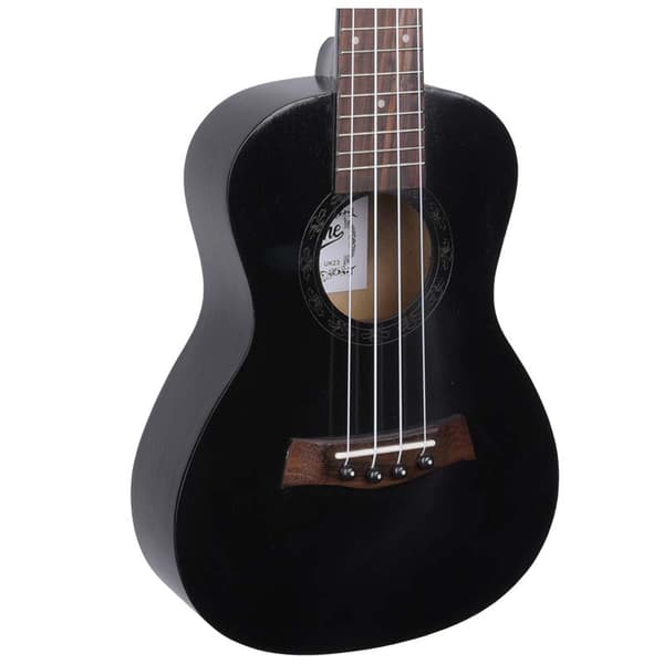 V-TONE UK23 BK ukulele koncert akustisk 23" sort + etui
