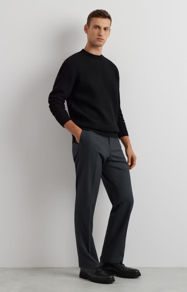 Rund hals sweater L