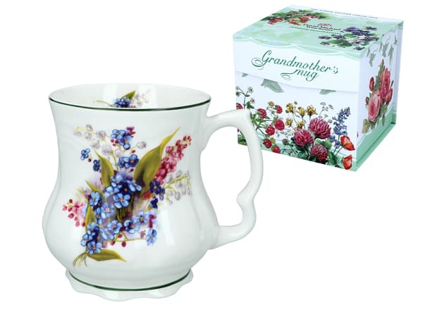 Carmani, Mormors mugg 370ml - vildblommor
