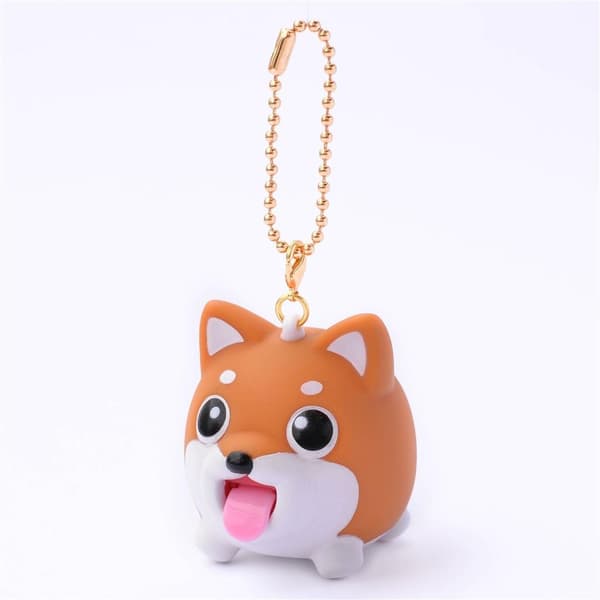 Jibber Pet Charms Nyckelring Corgi Brun