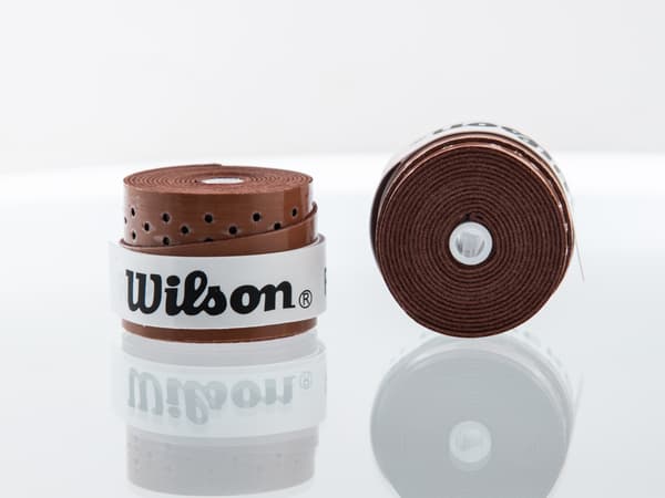 Wilson Overgrip Sticky Perforated Tennis Grip - Ruskea