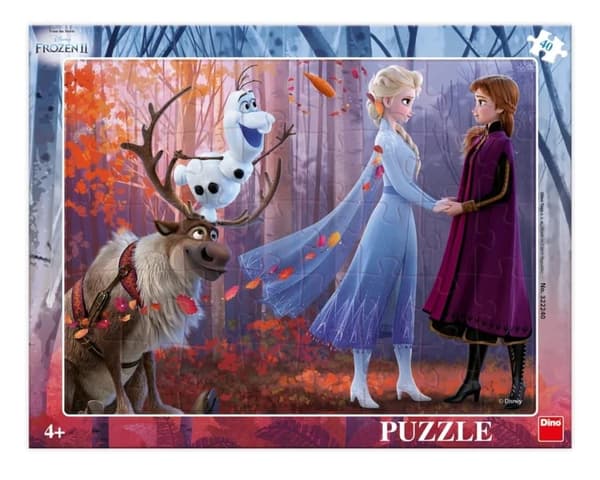 Frozen Sisters 40-rammers puslespil