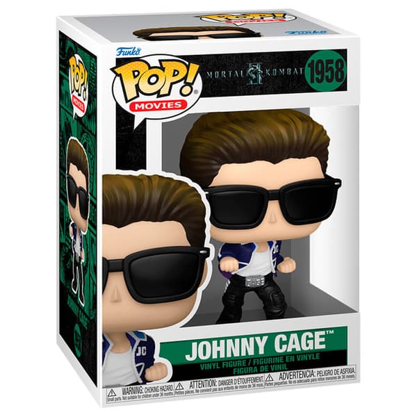 Funko POP Mortal Kombat 1958 Johnny Cage Figur