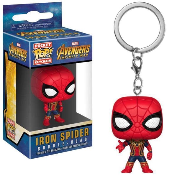 Funko POP nøglering Avengers: Infinity War Iron Spider nøglering samlerfigur