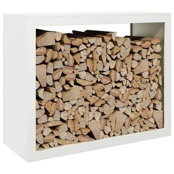 vidaXL Vedställ vit 100x40x80 cm stål