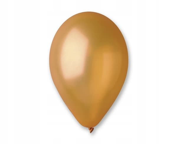 Metallisk ballong 11 Gemar Guld