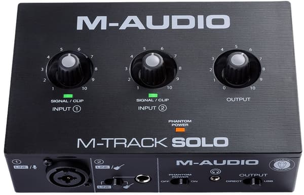 M-Audio M-Track Solo ljudgränssnitt