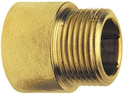 Forlænger 3/4" L-20 MESSING
