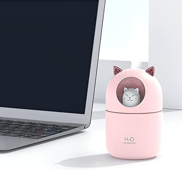 Meng MAO A205 mini luftfuktare rosa